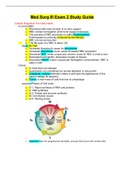 NUR 200 - Med Surg III Exam 2 Study Guide.