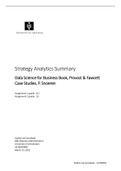 Summary course Strategy Analytics (Grade Assignments 9)