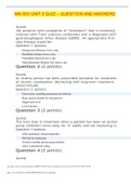MN 553 UNIT 5 QUIZ – QUESTION AND ANSWERS