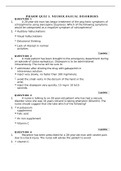 NURSING 6005 Pharm Quiz 5NEUROLOGICAL DISORDERSquestions and answers with questions rated well download and score A+
