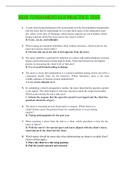 HESI FUNDAMENTALS PRACTICE TEST