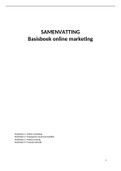 Samenvatting basisboek online marketing (3e druk) Hoofdstuk 1 t/m 4