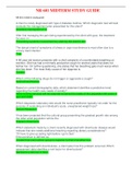 NR 601 MIDTERM STUDY GUIDE SONIA QUESTIONS AND ANSWERS&lpar; DOWNLOAD TO SCORE AN A&rpar;