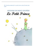 Boek analyse Le Petit Prince 