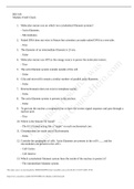 Arizona State University - BIO 181 Module 4 Self-Check General Biology I (Latest 2021) Correct Study Guide, Download to Score A