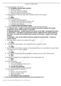 Arizona State University - BIO 181 Module 13 Self-Check General Biology I (Latest 2021) Correct Study Guide, Download to Score A