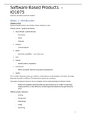 Samenvatting Software based products &lpar;IO1075&rpar;