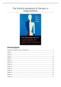 Summary Oxford Handbook Gender in Organizations