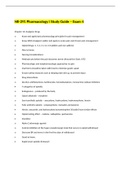 NR 291 STUDY GUIDE EXAM 4 WITH ANSWERS (GRADED A+)