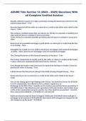AZURE Tide Section 14 &lpar;2024 &ndash; 2025&rpar; Questions With  all Complete Verified Solution