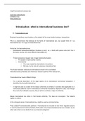 Transnational business law