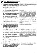 HESI PN FUNDAMENTALS EXIT EXAM LATEST 2023-2024 ACTUAL EXAM 155 QUESTIONS AND CORRECT ANSWERS &lpar;VERIFIED ANSWERS&rpar; &vert;ALREADY GRADED A&plus;