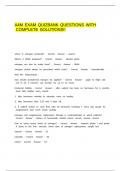 A4M EXAM QUIZBANK QUESTIONS WITH COMPLETE SOLUTIONS&excl;&excl;&period;
