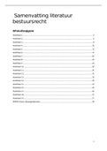 Samenvatting  Algemeen Bestuursrecht ISBN:9789046903834
