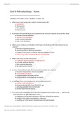 NURS 283 Pathophysiology Quiz 3 Prep Guide