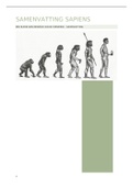 Het begin van Sapiens + begrippen + tijdlijn