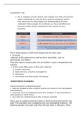 BTEC Business Level 8: Recruitment and Selection (Distinction) FULL ASSIGNMENT