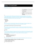 NSG 6420 - Week 1-10 Answers and Questions 100&percnt;Correct&period;