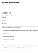 Chapter 42 Osborn, Medical-Surgical Nursing, 2e