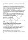 PECT PREK 4 PRACTICE QUESTIONS MODULES 1 2 & 3