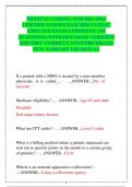 MEDICAL CODING AND BILLING CERTIFICATION EXAM 2024 LATEST  UPDATED EXAM COMPLETE 150 QUESTIONS WITH DETAILED VERIFIED  AND 100&percnt; CORRECT ANSWERS BRAND  NEW ALREADY GRADED A&plus;