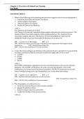 Critical Care Nursing Test Bank   for 2024-2025
