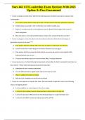 NURS &lpar;Nursing&rpar; TEST BUNDLES 2024&sol;2025