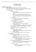 Exam (elaborations) NR 291 STUDY GUIDE EXAM 4 WITH ANSWERS 
