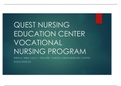 NUR 202 Vocational Nursing Program_2020 | Quest Nursing Education Center Vocational Nursing Program