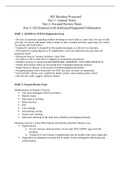 ATI Nutrition Proctored Exam + Study Guide