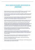 WGU D220 OA EXAM QUESTIONS & ANSWERS&period;