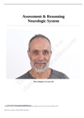 NURSING 207 Neurologic System Assessment and Reasoning Case Study- Peter Simpson 55 Years old