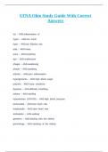 STNA Ohio Study Guide With Correct Answers&period;