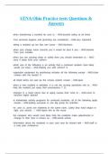 STNA Ohio Practice tests Questions & Answers&period;