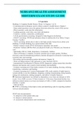NURS 6512 / NURS6512 Midterm Exam Study Guide (Latest 2021/2022)