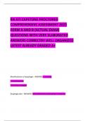 RN ATI CAPSTONE PROCTORED COMPREHENSIVE ASSESSMENT 2023 FORM A AND B &lpar;ACTUAL EXAM&rpar; QUESTIONS WITH VERY ELABORATED ANSWERS CORRECTRY WELL ORGANIZED LATEST ALREADY GRADED A&plus;     