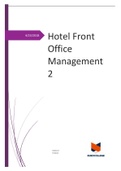 Hotel Front Office Management 2 (HFOM 2 - Jaar 1 - Semester 2)