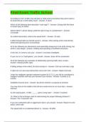 Final Exam Traffic School Questions and Answers