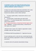 ATI RN MENTAL HEALTH WITH NGN 2024-2025 EXAM &vert;ACTUAL  COMPLETE QUESTIONS AND CORRECT DETAILED ANSWERS  &lpar;VERIFIED ANSWERS &rpar; ALREADY GRADED A&plus;&period;