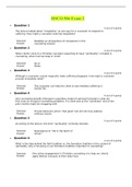 HSCO 506 Exam 2&lowbar;HSCO506 Exam 2 Questions and Answers Complete Solution&period;