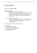 Samenvatting  Neuroanatomie 2 &lpar;BWB216&rpar;&comma; Neuroanatomy Text and Atlas