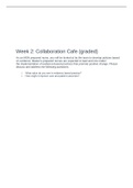 NR 500 Week 2 Discussion; Collaboration Cafe