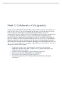 NR 500 Week 3 Discussion; Collaboration Cafe