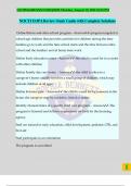 NOCTI EOPA Review Study Guide with Complete Solutions