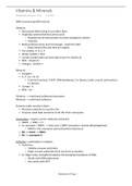 Class Notes/Study Guides for Intermediary Metabolism of Nutrients II (HUN32226) 