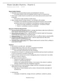 Class Notes/Study Guides for Intermediary Metabolism of Nutrients II (HUN3226)