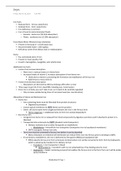 Class notes Intermediary Metabolism of Nutrients II &lpar;HUN3226&rpar; 