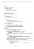 Class notes Intermediary Metabolism of Nutrients II (HUN3226) 