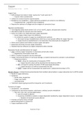 Class notes Intermediary Metabolism of Nutrients II (HUN 3226) 