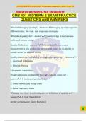 GMS 401 MIDTERM 2 EXAM PRACTICE QUESTIONS AND ASNWERS